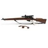 Image 2 : Lee-Enfield No.4 Mk. I (TR) Bolt-Action Sniper Rifle .303 25" Barrel Full Wood Stock W/No32 MK3 Scop