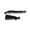 Image 1 : Churchill 612 Torso Pump Action Shotgun 12Ga 3" Chamber 15" Barrel 2 Stocks And Scabbard
