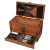 Image 1 : Outers 25 Piece Universal Wood Gun Cleaning Tool Box And Gun Vice, New