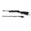 Image 2 : Rossi Single Shot Youth Gun With 22" 410 Barrel And 18.5" 22LR Barrel Black Synthetic Stock