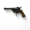 Image 2 : Belgium Pinfire Revolver 3.25" Barrel, Antique