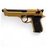 Image 2 : Beretta 92S Gold Cerakote Semi Auto Pistol 9MM 4.9" Barrel, Restricted