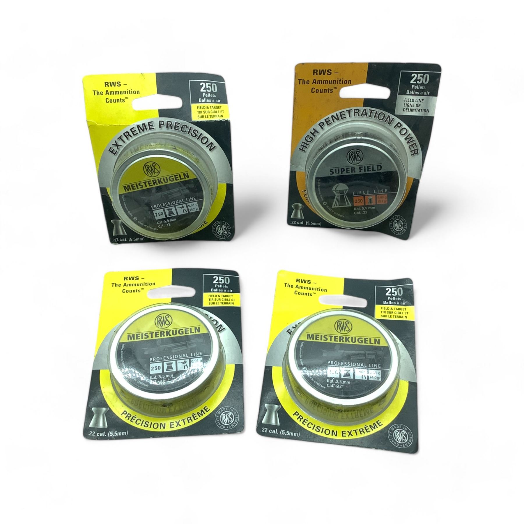 RWS Extreme Precision/ Penetration Field and Target 5.5 mm/ 22 Cal ...