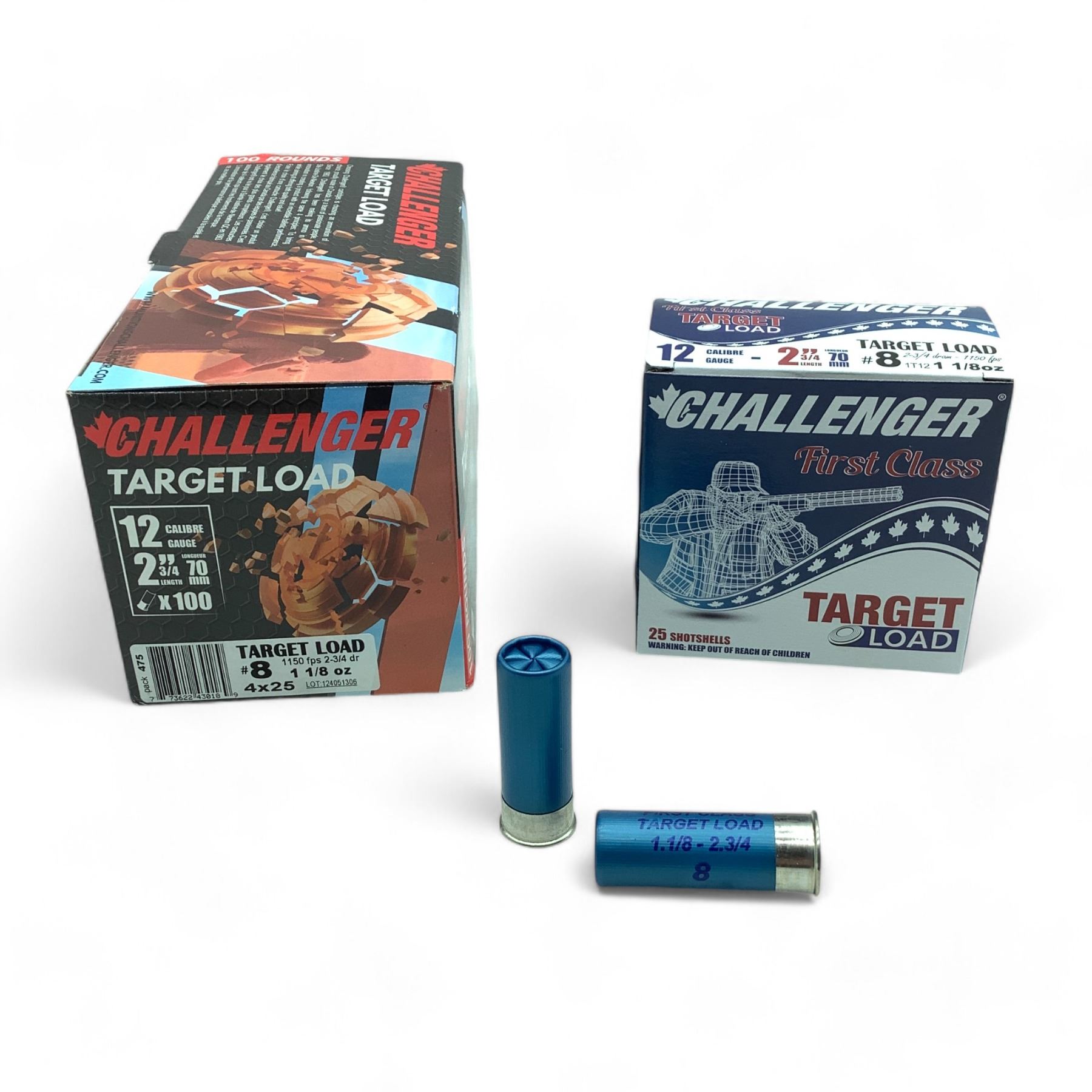 Challenger Target Load 12 Ga 2 3/4