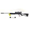 Image 2 : Umarex Surge .177 Cal Break Action Pellet Rifle 18.7" Barrel Black With 4X32 Scope 490 FPS, New