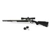 Image 2 : Traditions Pursuit XT Muzzle Loader .45 Cal 26" Barrel Stainless And Black With 3-9X40 Scope, New