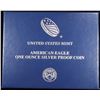 Image 3 : 2021-W TYPE 1 PROOF AMERICAN SILVER EAGLE OGP