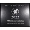 Image 3 : 2022-W PROOF AMERICAN SILVER EAGLE OGP