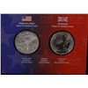 Image 3 : 2003 LEGACIES OF FREEDOM SILVER 2-COIN SET OGP