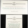 Image 3 : 1997 US BOTANIC GARDEN SILV PR & UNC $1 COMMEMS