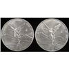Image 1 : (2) 1 OZ .999 SILVER 2023 MEXICAN LIBERTAD ROUNDS