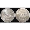 Image 2 : 2017 & 2018 AMERICAN SILVER EAGLES