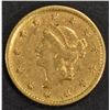 Image 1 : 1853 $1 GOLD XF