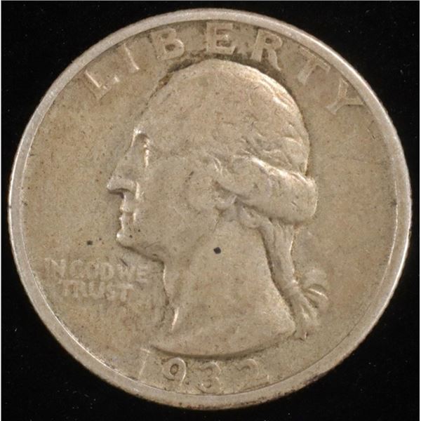 1932-D WASHINGTON QUARTER VF