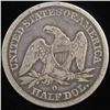 Image 2 : 1845-O SEATED LIBERTY HALF DOLLAR VG/F