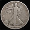 Image 1 : 1920-D WALKING LIBERTY HALF VG