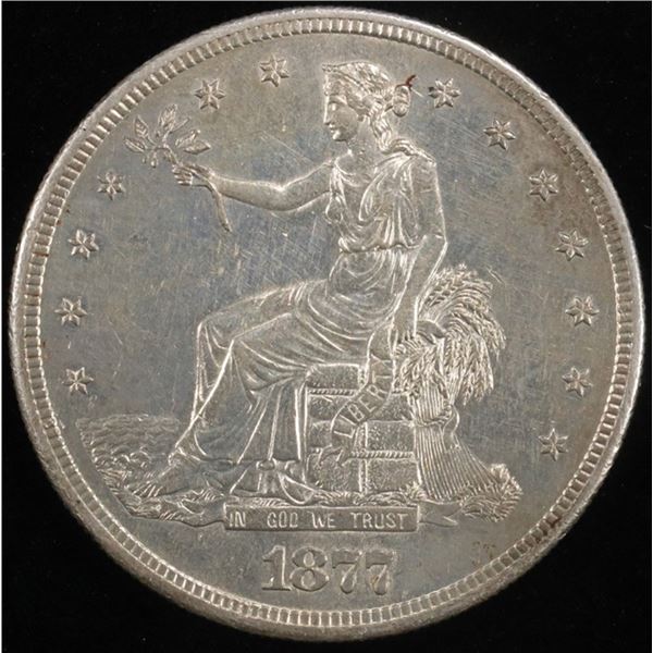 1877-S TRADE DOLLAR BU