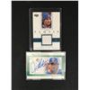 Image 1 : DOUG FLUTIE AUTO AND JERSEY CARD LOT