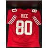 Image 1 : JERRY RICE SIGNED SAN FRANCISCO 49ERS JERSEY (GAA COA)