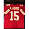 Image 1 : PATRICK MAHOMES SIGNED KC CHIEFS FOOTBALL JERSEY (HERITAGE COA)