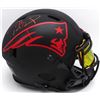 Image 1 : Tom Brady New England Patriots Signed Riddell Eclipse Alt Speed Authentic Helmet