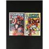 Image 1 : LOT OF 2 CAPTAIN AMERICA COMICS (MARVEL COMICS)