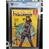 Image 1 : MARVEL COMICS NO.1 HAWKEYE CBCS GRADED 9.8