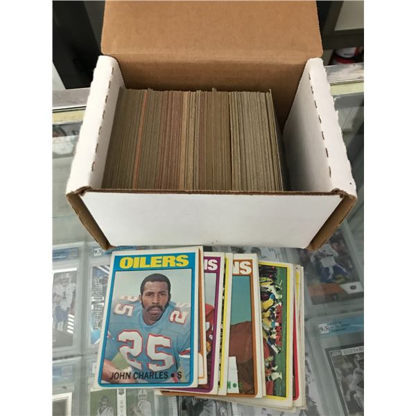 1962-1984 TOPPS FOOTBALL CARD LOT (ROOKIES INCLUDED)