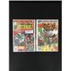 Image 1 : LOT OF 2 COMICS VARIOUS TITLES (MARVEL COMICS)
