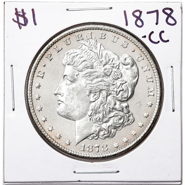 1878-CC $1 Morgan Silver Dollar Coin
