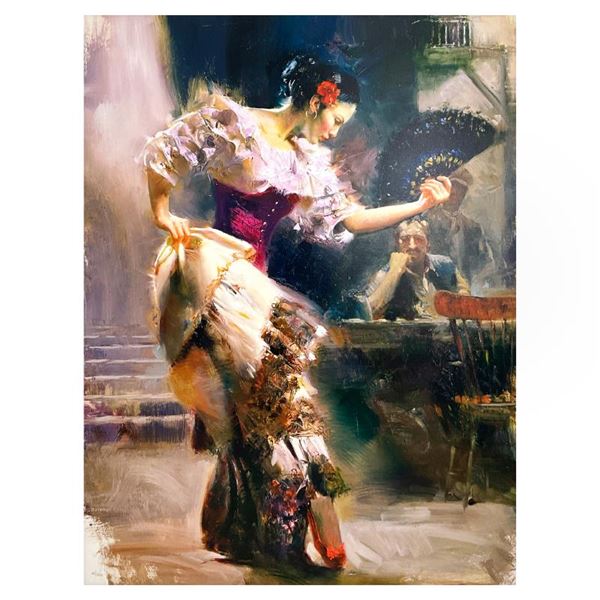 Pino (1939-2010) "Spanish Dancer" Limited Edition Giclee on Canvas
