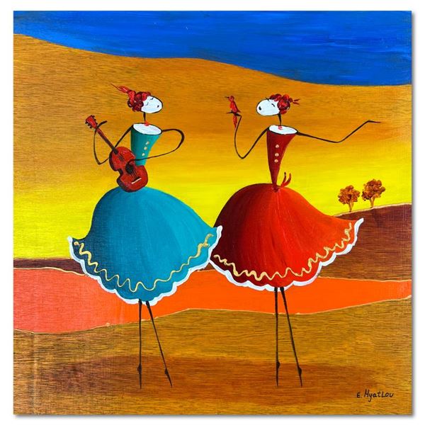 Ester Myatlov Original Oil on Board