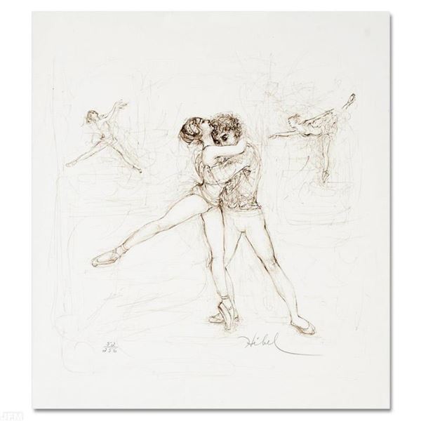 Edna Hibel (1917-2014) "Pas de Deux" Limited Edition Lithograph on Paper