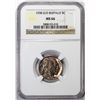 Image 1 : 1938-D/D Buffalo Nickel Coin NGC MS66