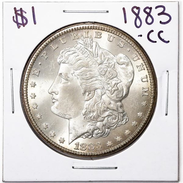 1883-CC $1 Morgan Silver Dollar Coin