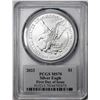 Image 2 : 2023 $1 American Silver Eagle Coin PCGS MS70 First Day of Issue Damstra Signature