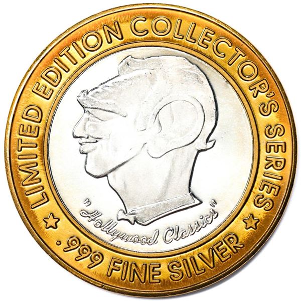 .999 Silver Hollywood Casino Hotel Tunica, Mississippi Limited Edition Gaming Token