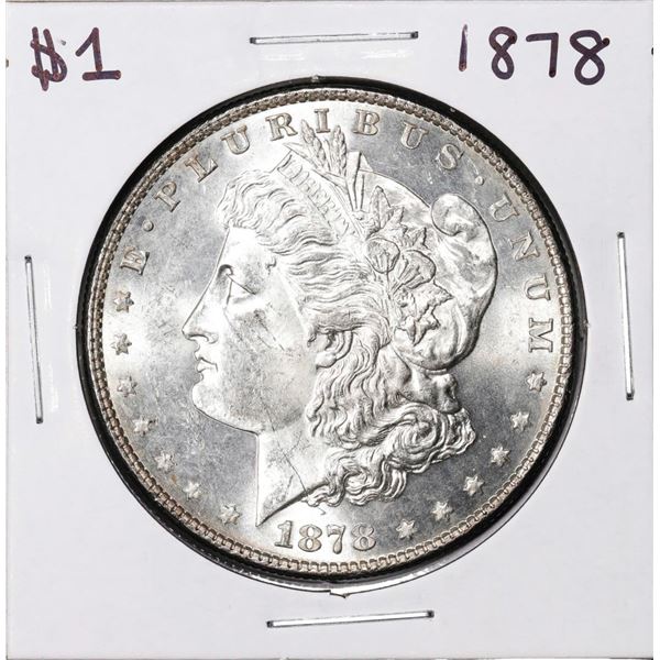1878 $1 Morgan Silver Dollar Coin