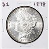 Image 1 : 1878 $1 Morgan Silver Dollar Coin