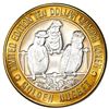 Image 2 : .999 Silver Golden Nugget Laughlin, Nevada $10 Limited Edition Casino Gaming Token