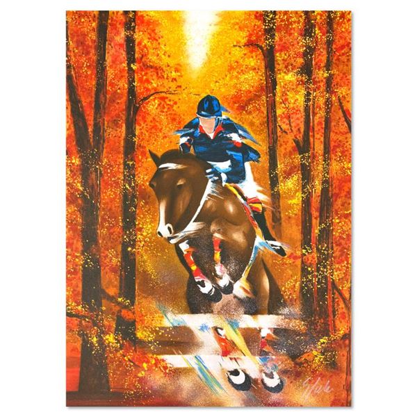 Victor Spahn "Show Jumping" Limited Edition Lithograph on Paper