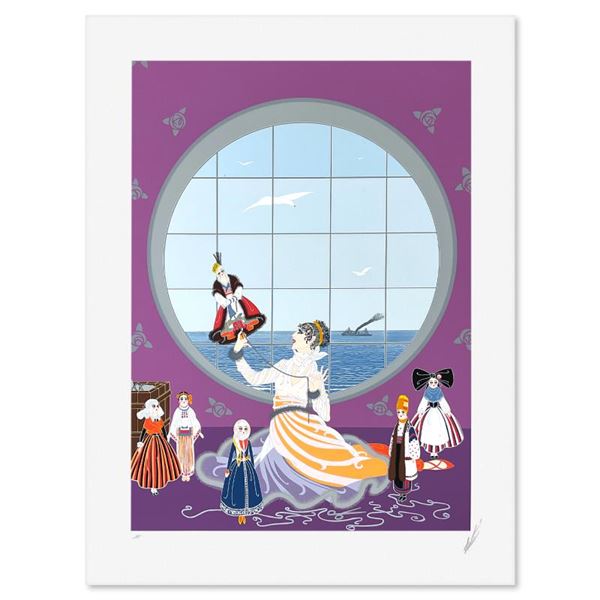 Erte (1892-1990) "Les Poupees Russe" Limited Edition Serigraph on Paper