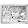Image 1 : 2018 $1 American Silver Eagle Coin & 2oz Silver Bar Set