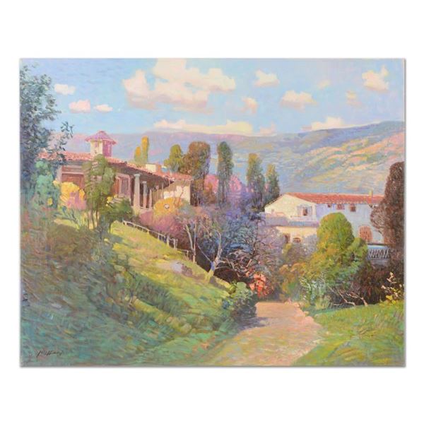 Ming Feng "Canyon Country" Original Oil on Canvas