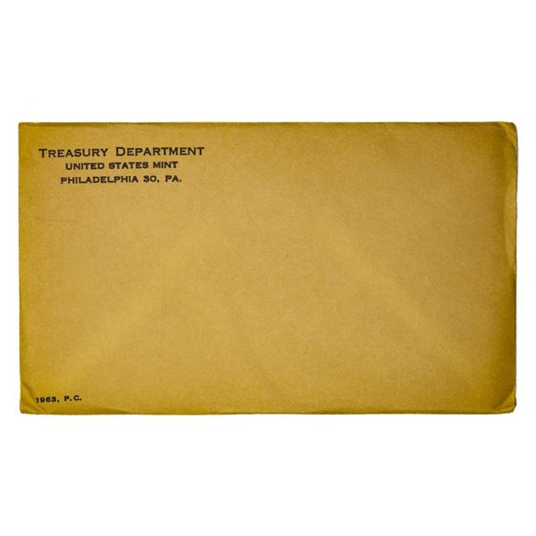 Unopened 1963 (5) Coin Proof Set