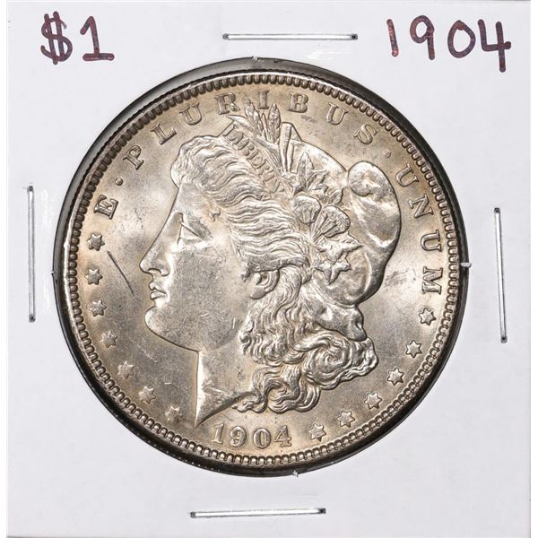 1904 $1 Morgan Silver Dollar Coin