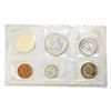 Image 2 : 1964 (5) Coin Proof Set in Cellophane