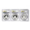 Image 8 : 2020 China 10 Yuan Silver Panda (3) Coin Set PCGS MS70 Shenzhen Mint w/COA