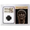 Image 1 : Roman Empire 307-337 AD Constantine I Bi Reduced Nummus Ancient Coin NGC XF Story Box