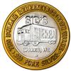 Image 3 : .999 Silver Sierra Sids Sparks, Nevada $10 Casino Limited Edition Gaming Token